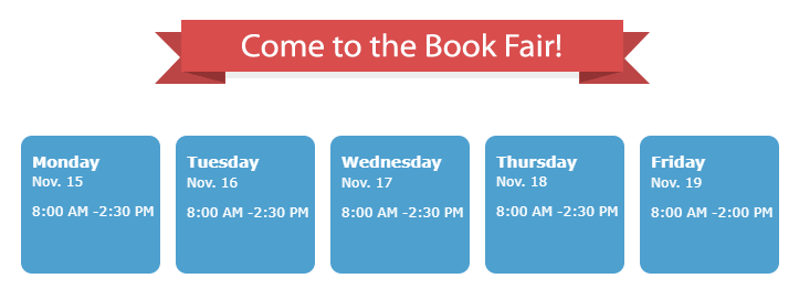 book fair dates and Link